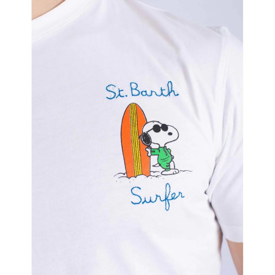 MC2 Saint Barth Ανδρική κοντομάνικη μπλούζα Cotton Classic T Shirt